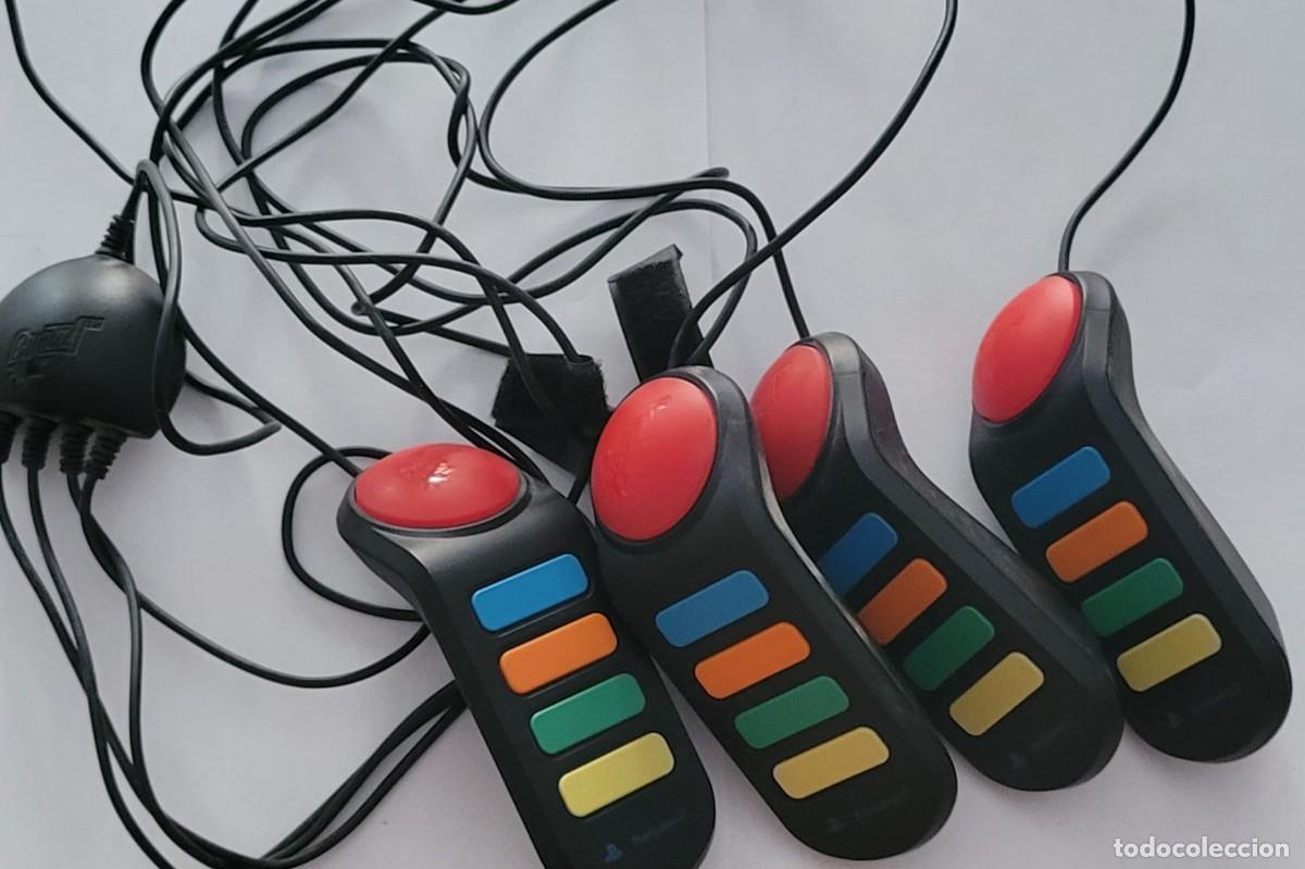 Videojuegos y consolas: Buzz! El Mega Concurso PS2 + mandos - Foto 5
