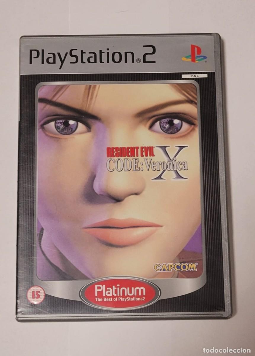 Videojuegos y consolas: Resident Evil Code Veronica X Platinum PS2 original