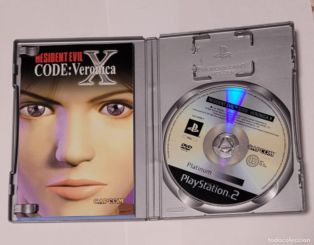 Videojuegos y consolas: Resident Evil Code Veronica X Platinum PS2 original - Foto 3