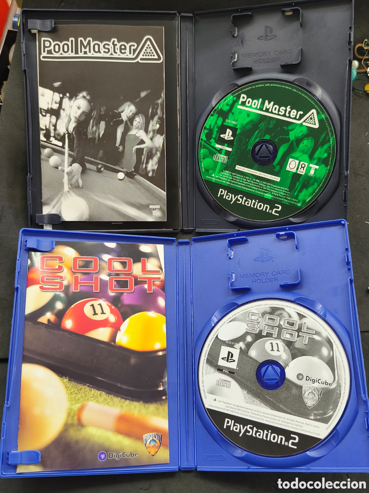 Videojuegos y consolas: PS2, Dos juegos Pool Master y cool shot - Foto 3