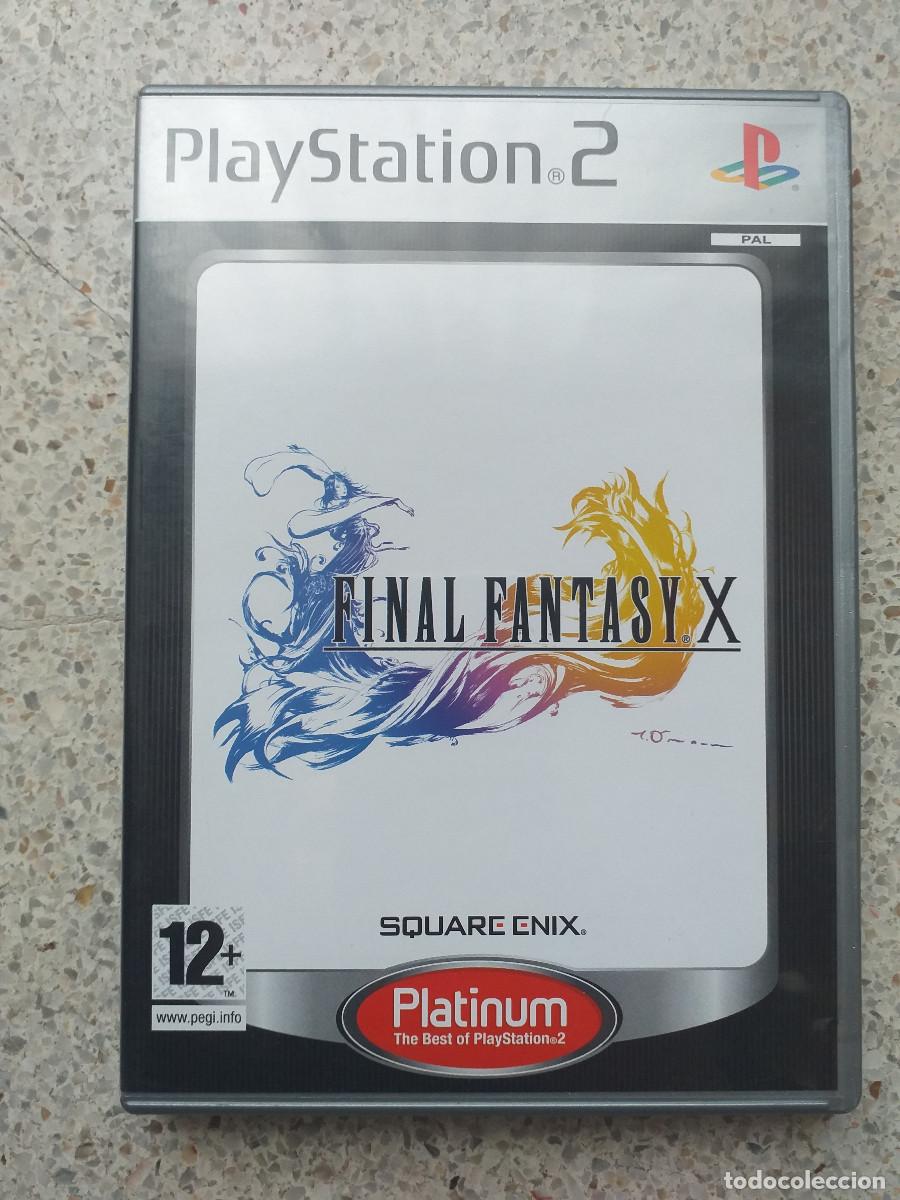 Videojuegos y consolas: Final Fantasy X Playstation 2 (PS2) Square Enix Completo Platinum