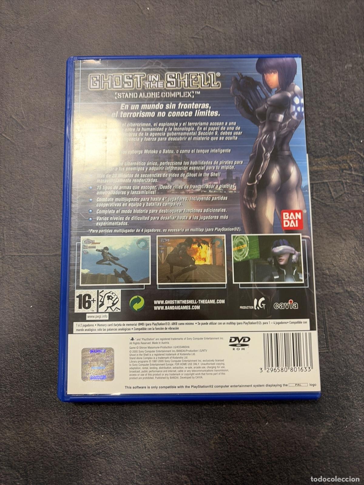 Videojuegos y consolas: Ghost In The Shell Stand Alone Complex | PlayStation 2 | PAL ESP | Completo - Foto 9