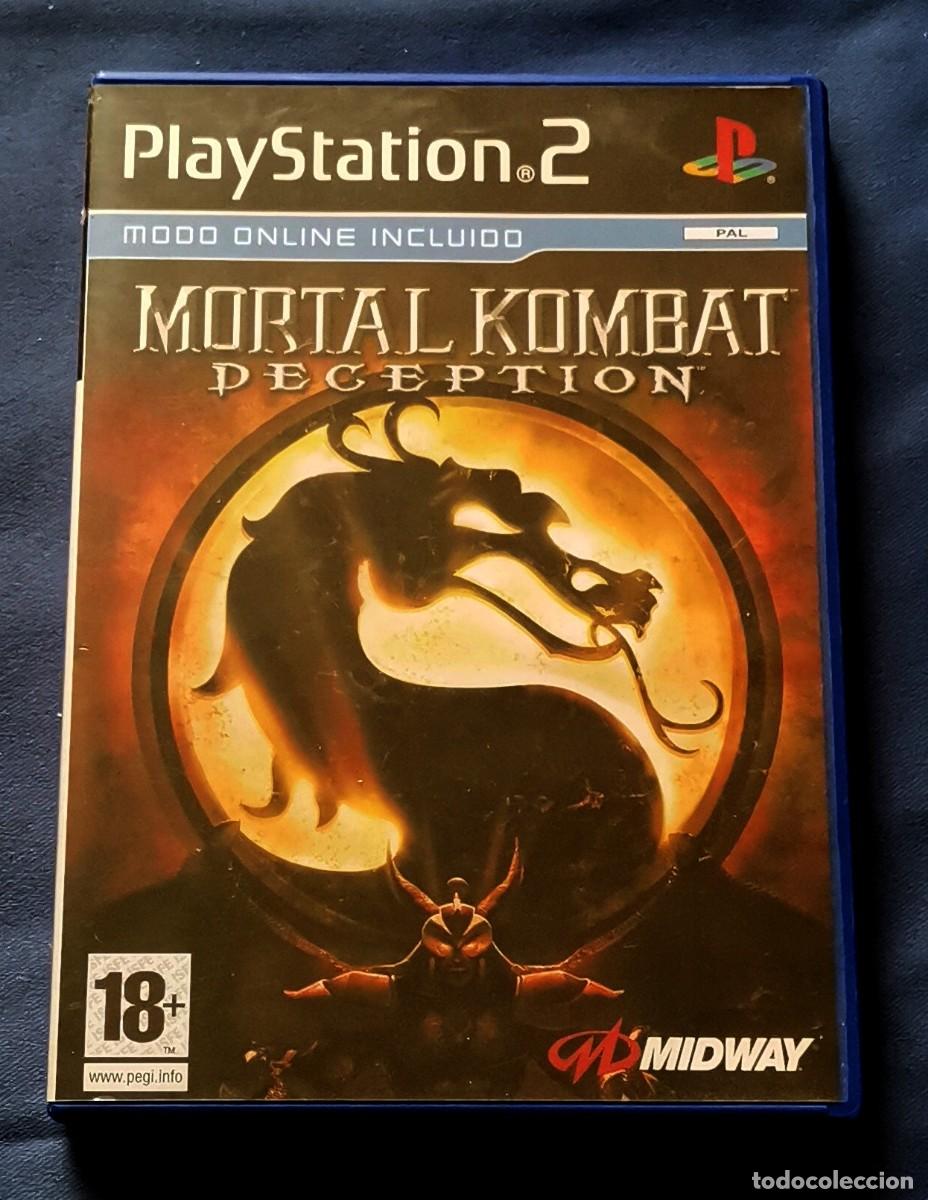 Videojuegos y consolas: Mortal Kombat Deception PS2 sin libreto