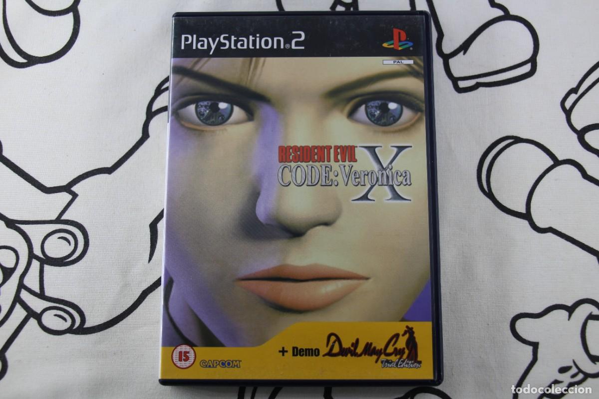 Videojuegos y consolas: PLAY STATION 2 PS2 RESIDENT EVIL CODE VERONICA X CON DEMO MUY BUEN ESTADO PAL ESPA&Ntilde;A