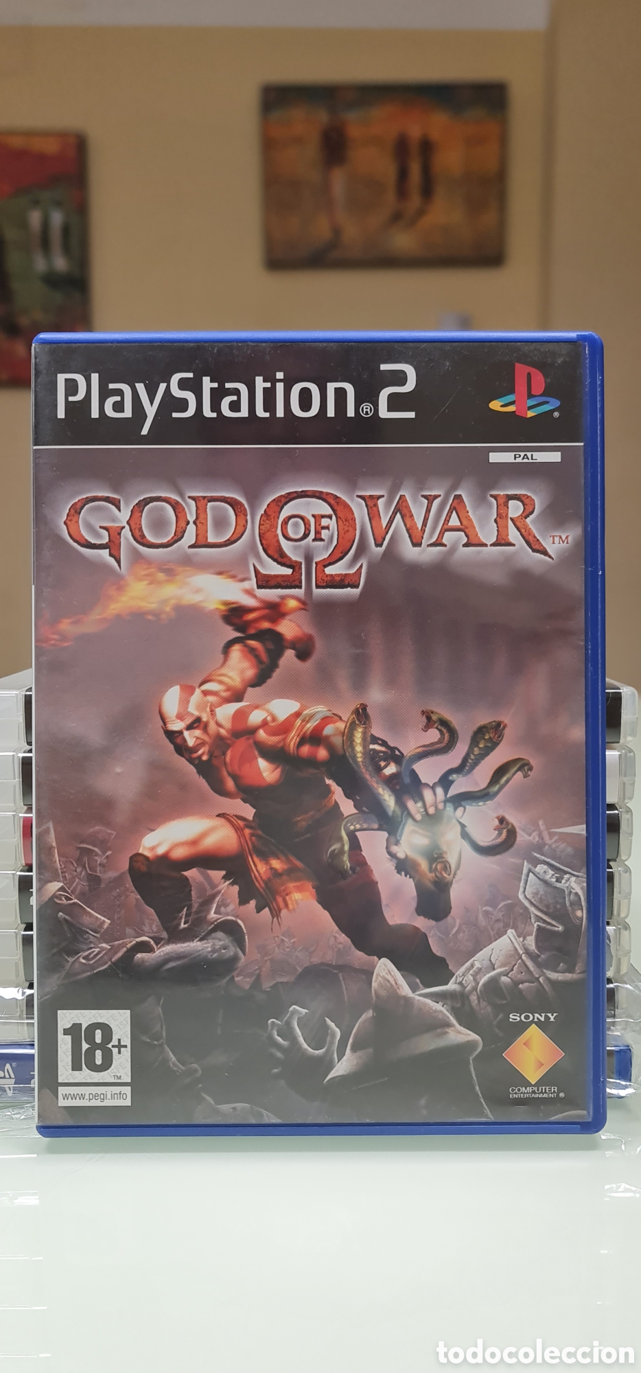 Videojuegos y consolas: God of War PS2 PAL Espa&ntilde;a Completo