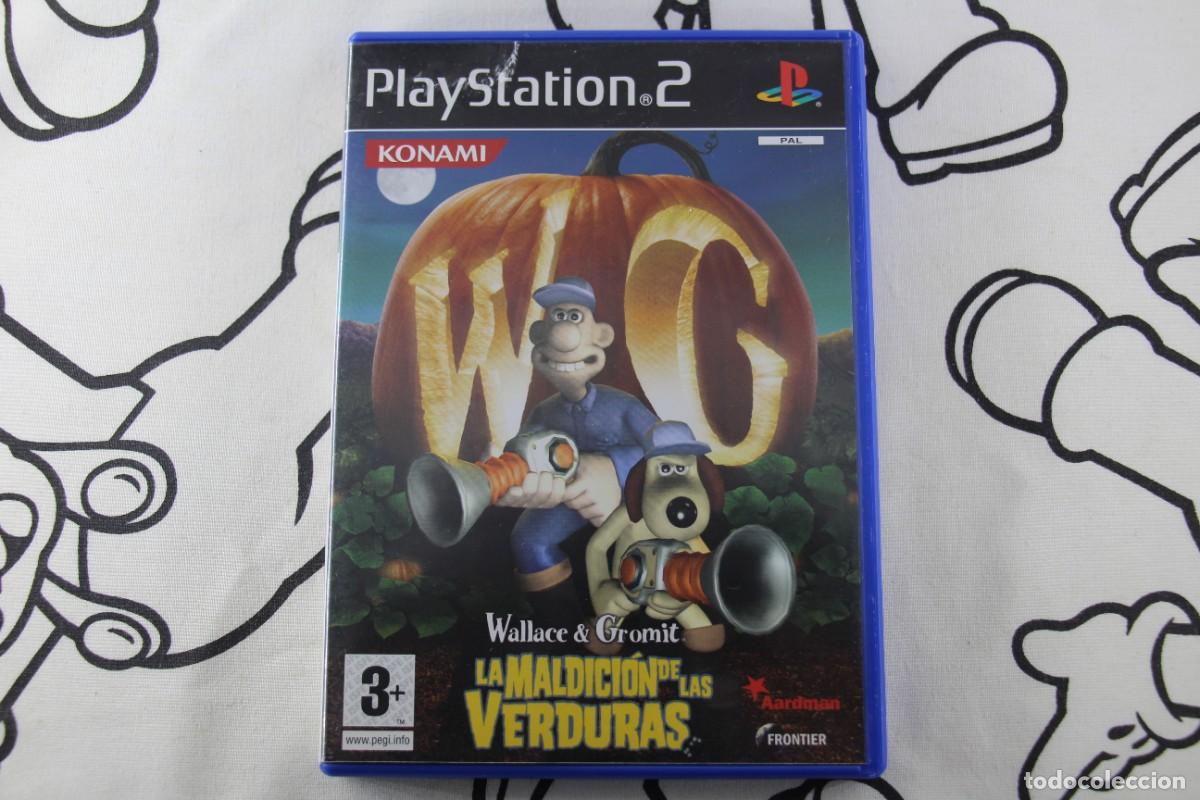 Videojuegos y consolas: PLAY STATION 2 PS2 WALLACE AND GROMIT LA MALDICION DE LAS VERDURAS MUY BUEN ESTADO PAL ESPA&Ntilde;A