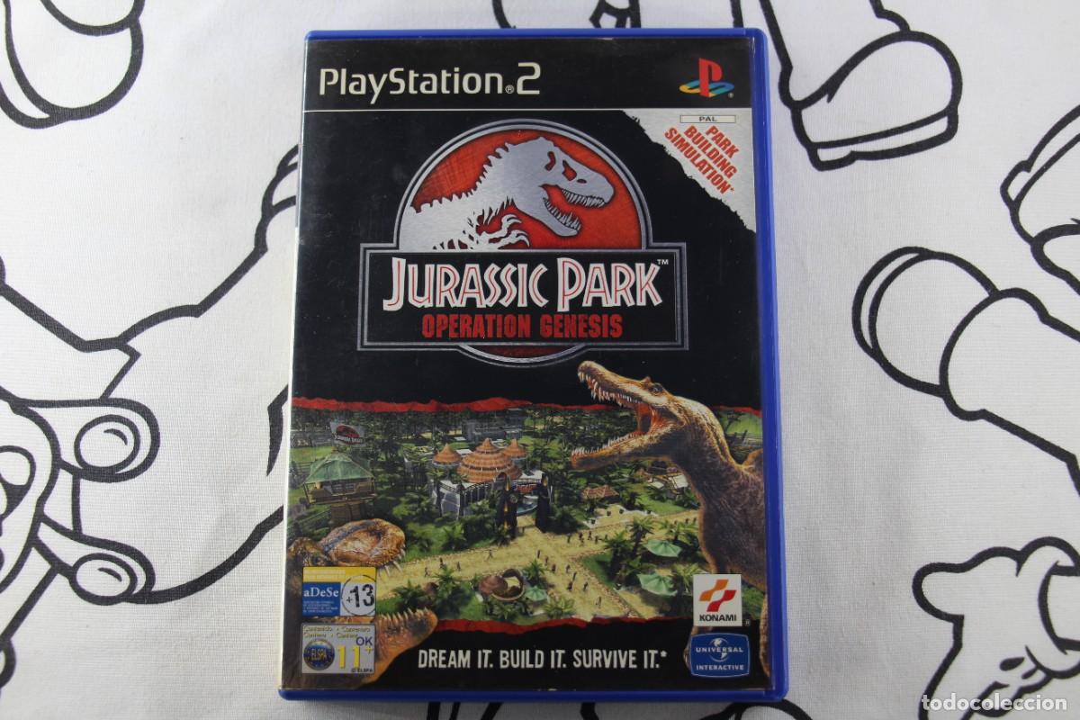 Videojuegos y consolas: PLAY STATION 2 PS2 JURASSIC PARK OPERATION GENESIS BUEN ESTADO PAL ESPA&Ntilde;A
