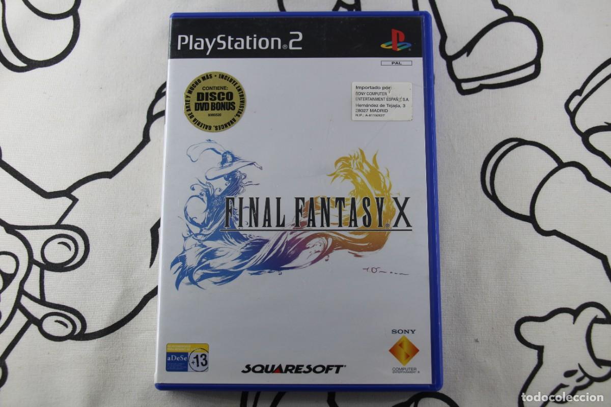 Videojuegos y consolas: PLAY STATION 2 PS2 FINAL FANTASY X MUY BUEN ESTADO PAL ESPA&Ntilde;A
