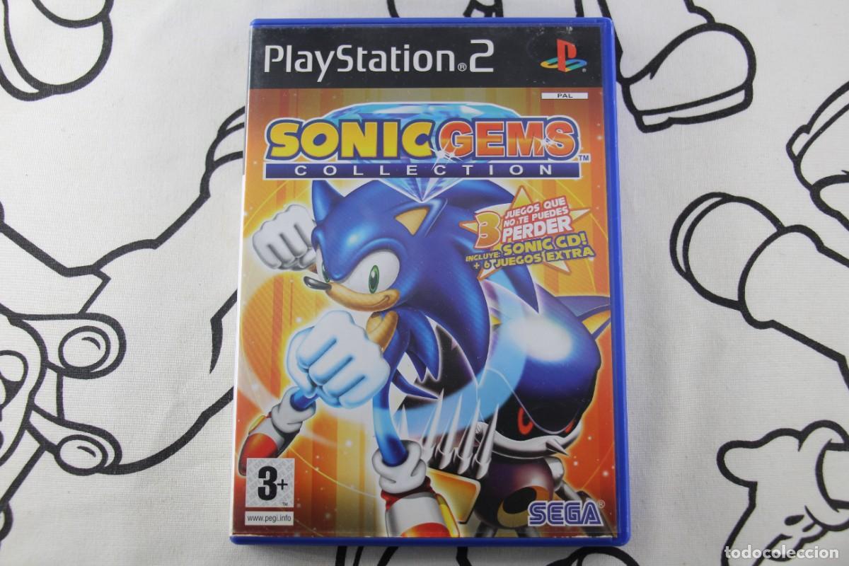Videojuegos y consolas: PLAY STATION 2 PS2 SONIC GEMS COLLECTION MUY BUEN ESTADO PAL ESPA&Ntilde;A