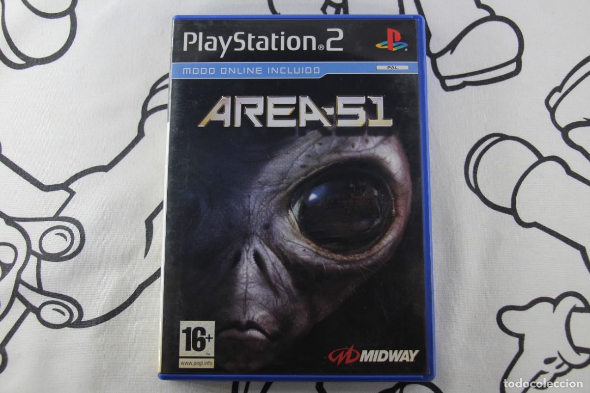 Videojuegos y consolas: PLAY STATION 2 PS2 AREA 51 MUY BUEN ESTADO PAL ESPA&Ntilde;A