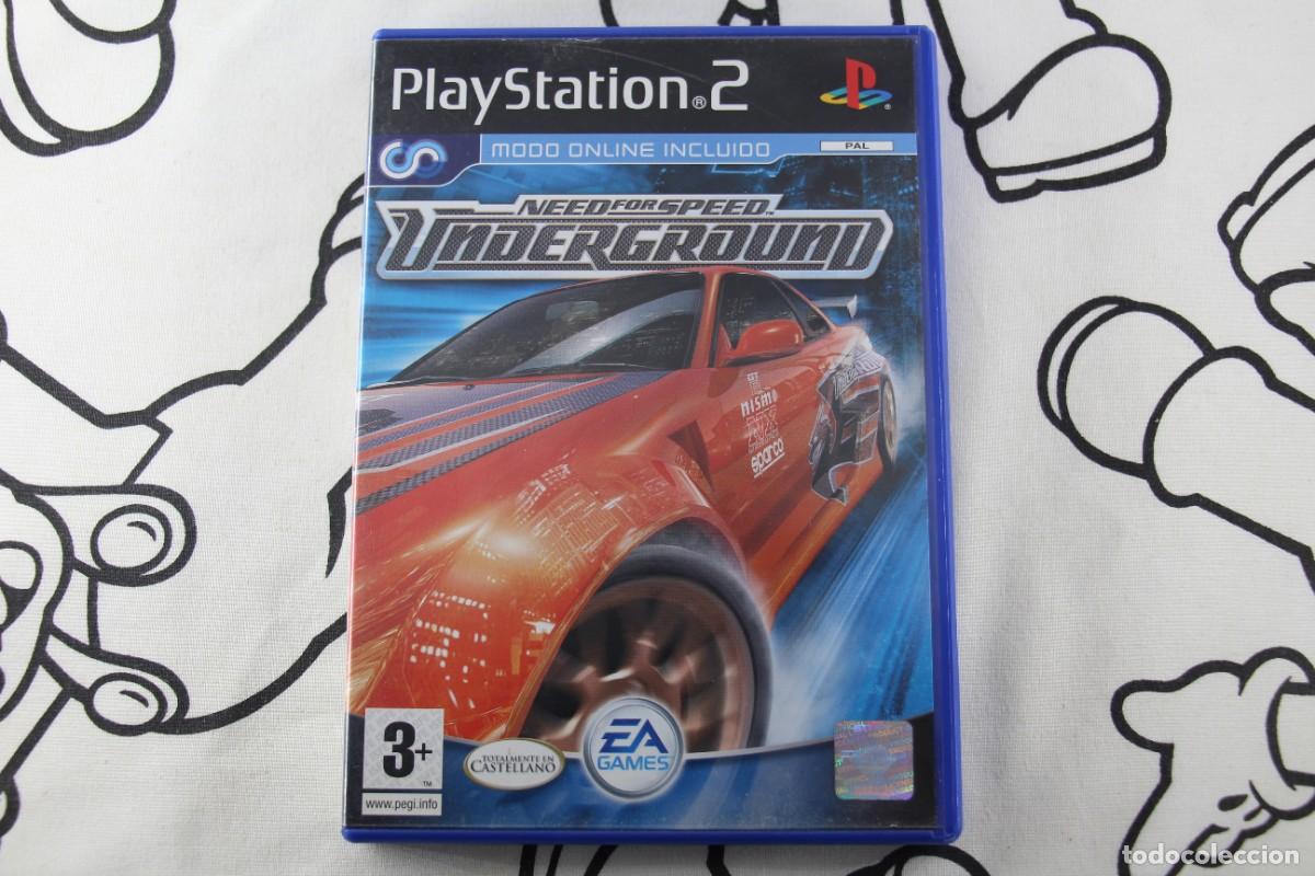 Videojuegos y consolas: PLAY STATION 2 PS2 NEED FOR SPEED UNDERGROUND MUY BUEN ESTADO PAL ESPA&Ntilde;A