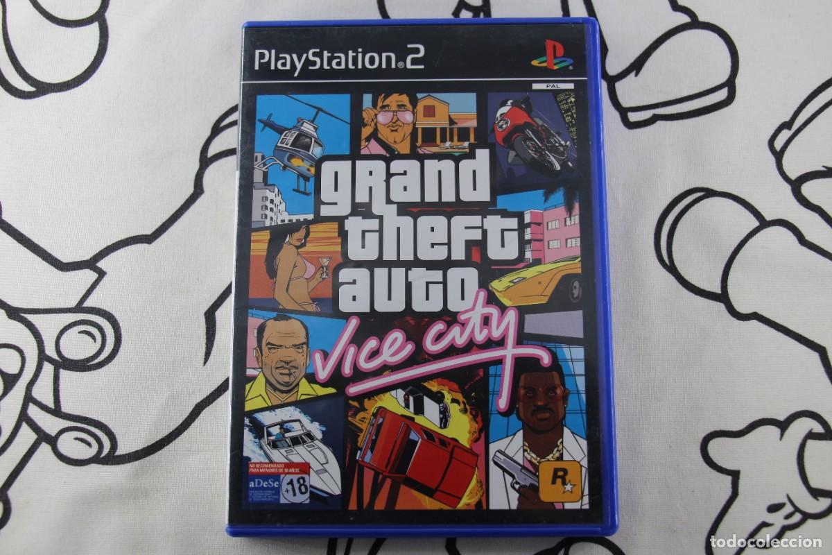 Videojuegos y consolas: PLAY STATION 2 PS2 GRAND THEFT AUTO VICE CITY MUY BUEN ESTADO PAL ESPA&Ntilde;A