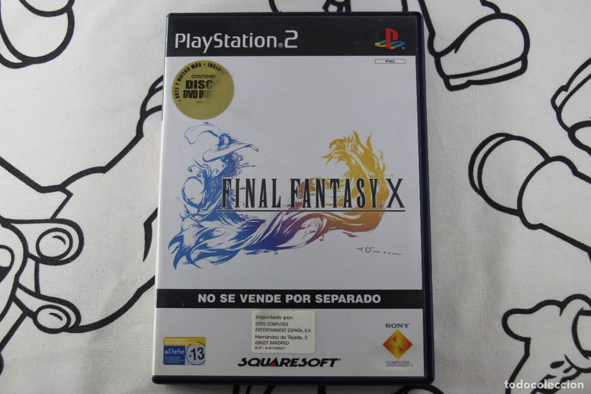 Videojuegos y consolas: PLAY STATION 2 PS2 FINAL FANTASY X MUY BUEN ESTADO PAL ESPA&Ntilde;A