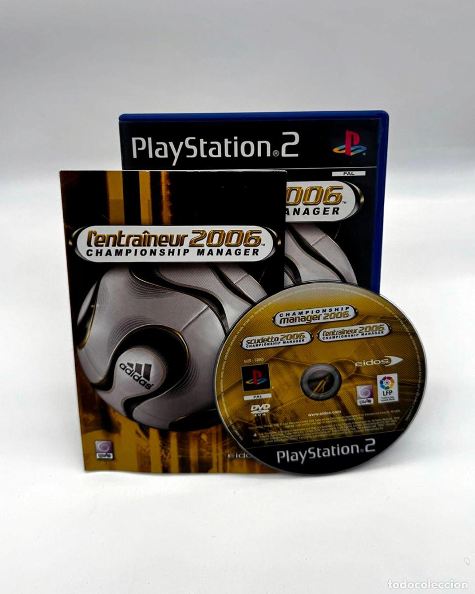Videojuegos y consolas: Videojuego Championship Manager 2006 PS2 Francia