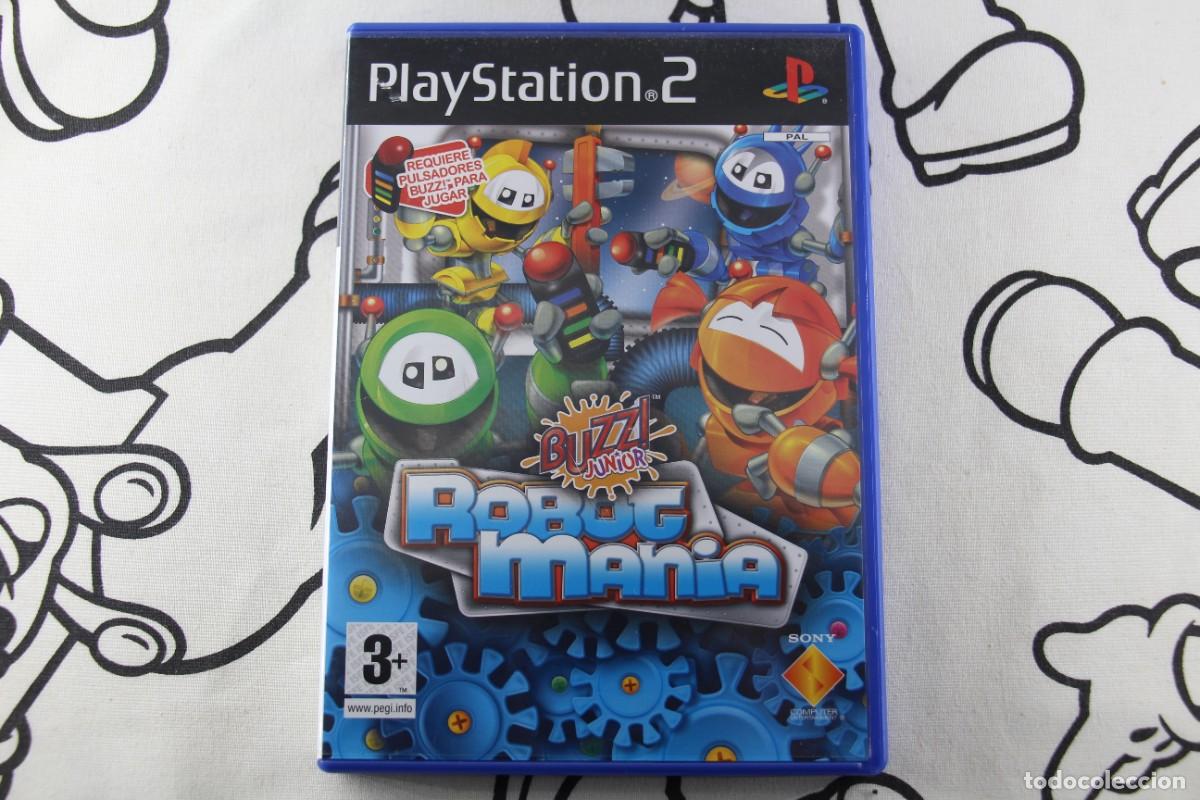 Videojuegos y consolas: PLAY STATION 2 PS2 BUZZ JUNIOR ROBOT MANIA MUY BUEN ESTADO PAL ESPA&Ntilde;A