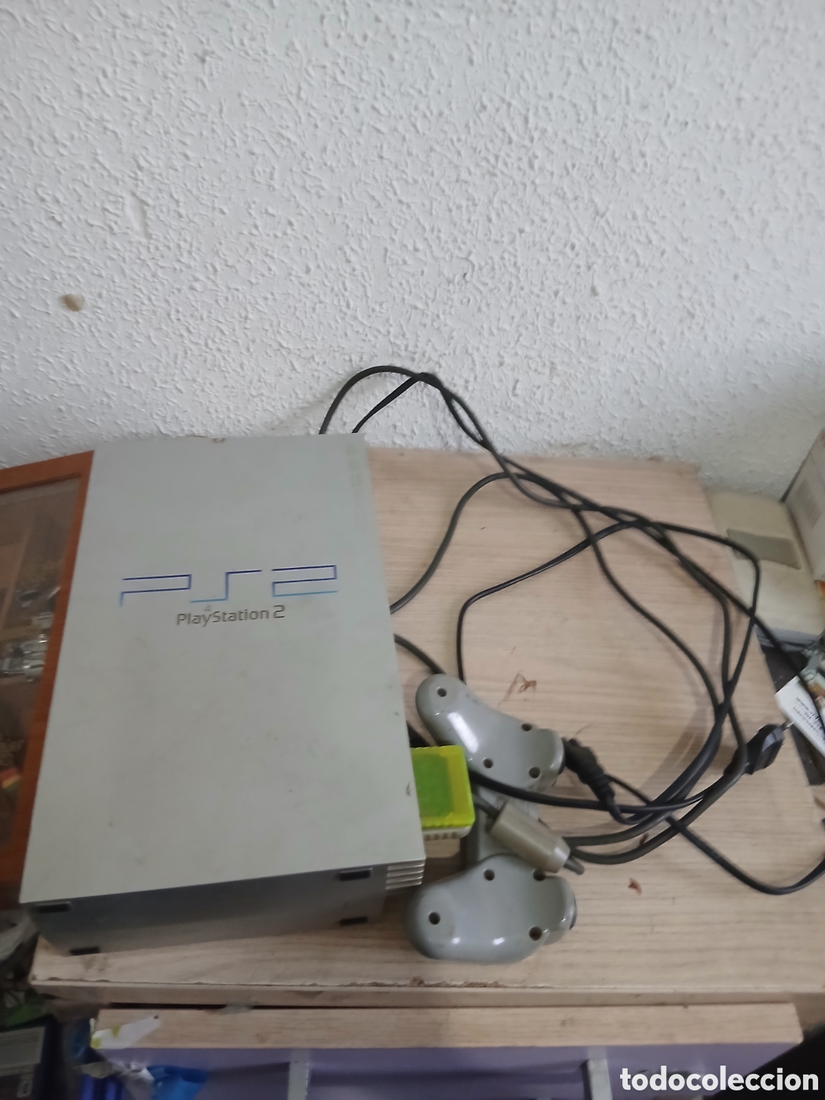 Videojuegos y consolas: PLAYSTATION 2 FUNCIONA CON MANDO Y CABLE DE CORRIENTE,,VER FOTOS
