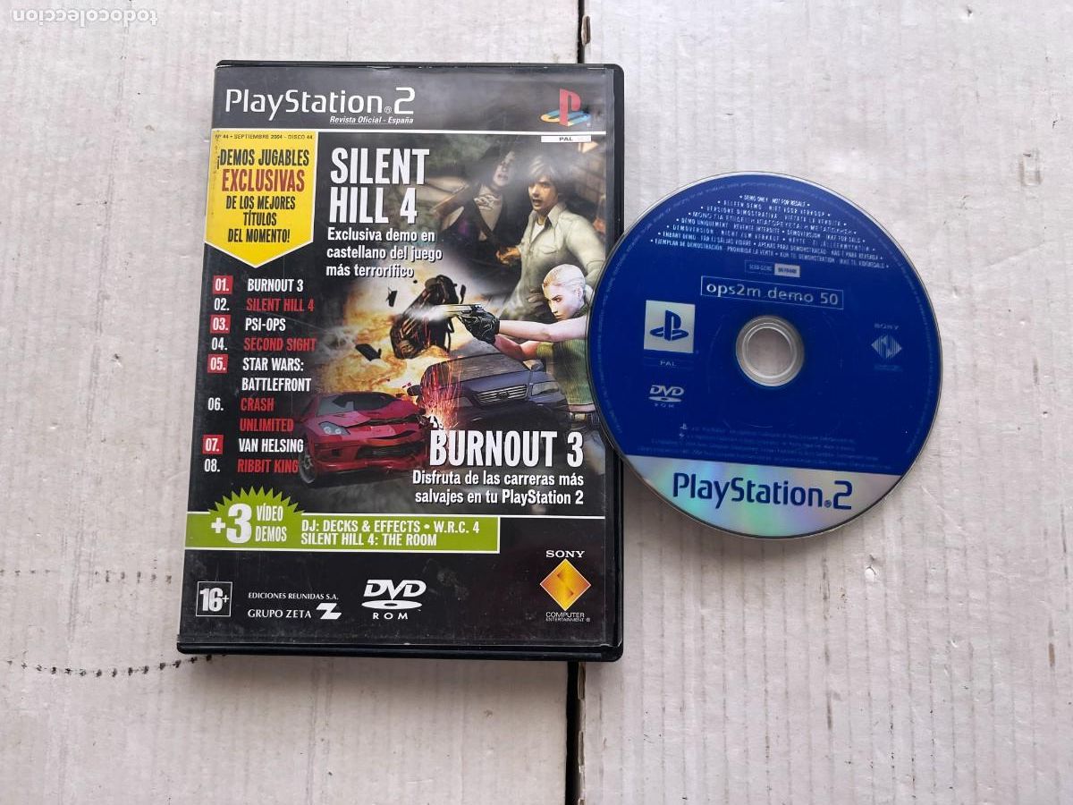 Videojuegos y consolas: OPS2M DEMO 50 SILENT HILL 4 ETC - PS2 PLAYSTATION 2 PLAY STATION TWO KREATEN