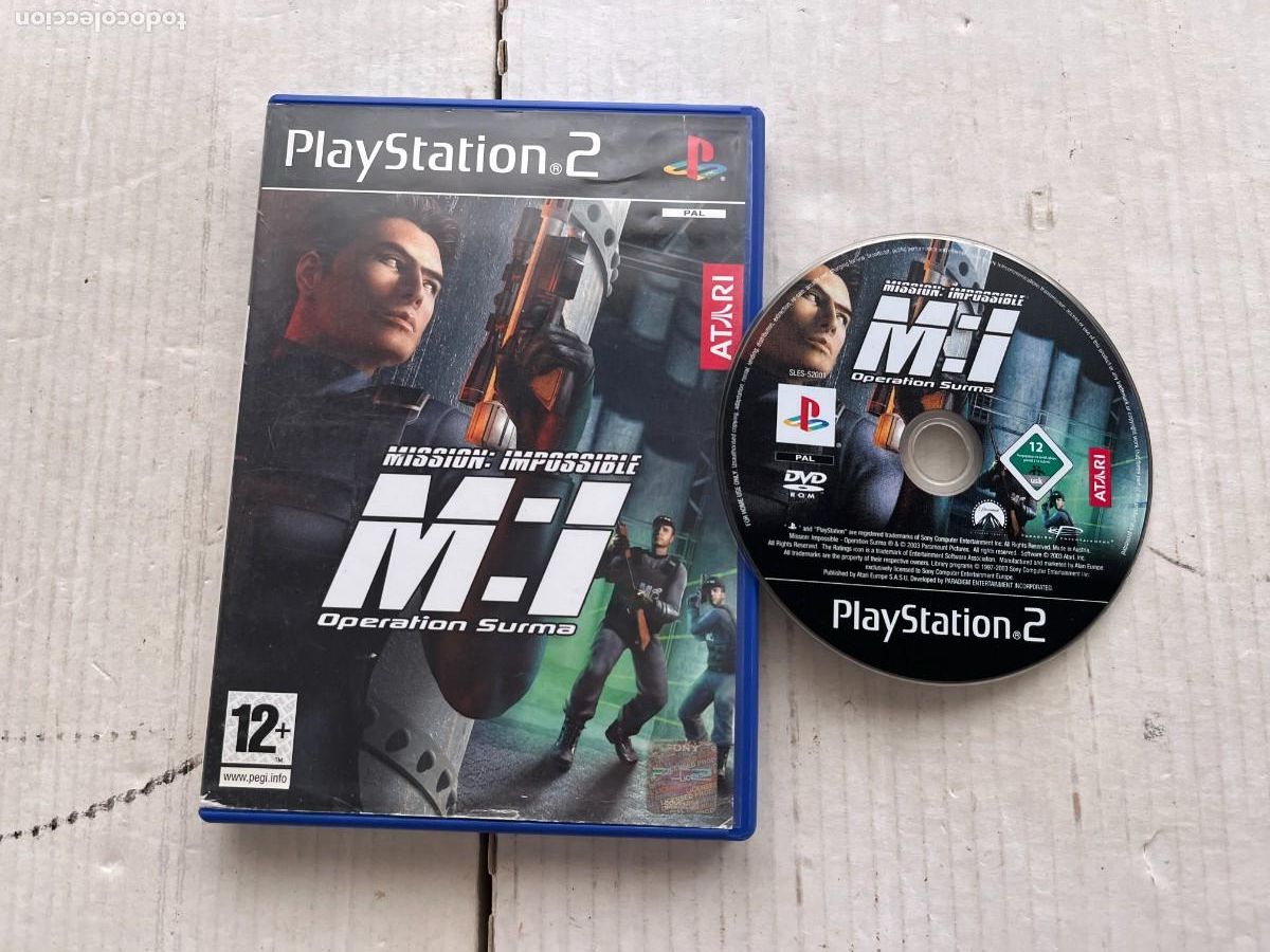 Videojuegos y consolas: MISSION IMPOSSIBLE OPERATION SURMA - PS2 PLAYSTATION 2 PLAY STATION TWO KREATEN