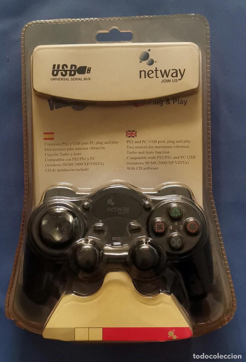 Videojuegos y consolas: Mando PC/PS2 USB A ESTRENAR - Foto 1
