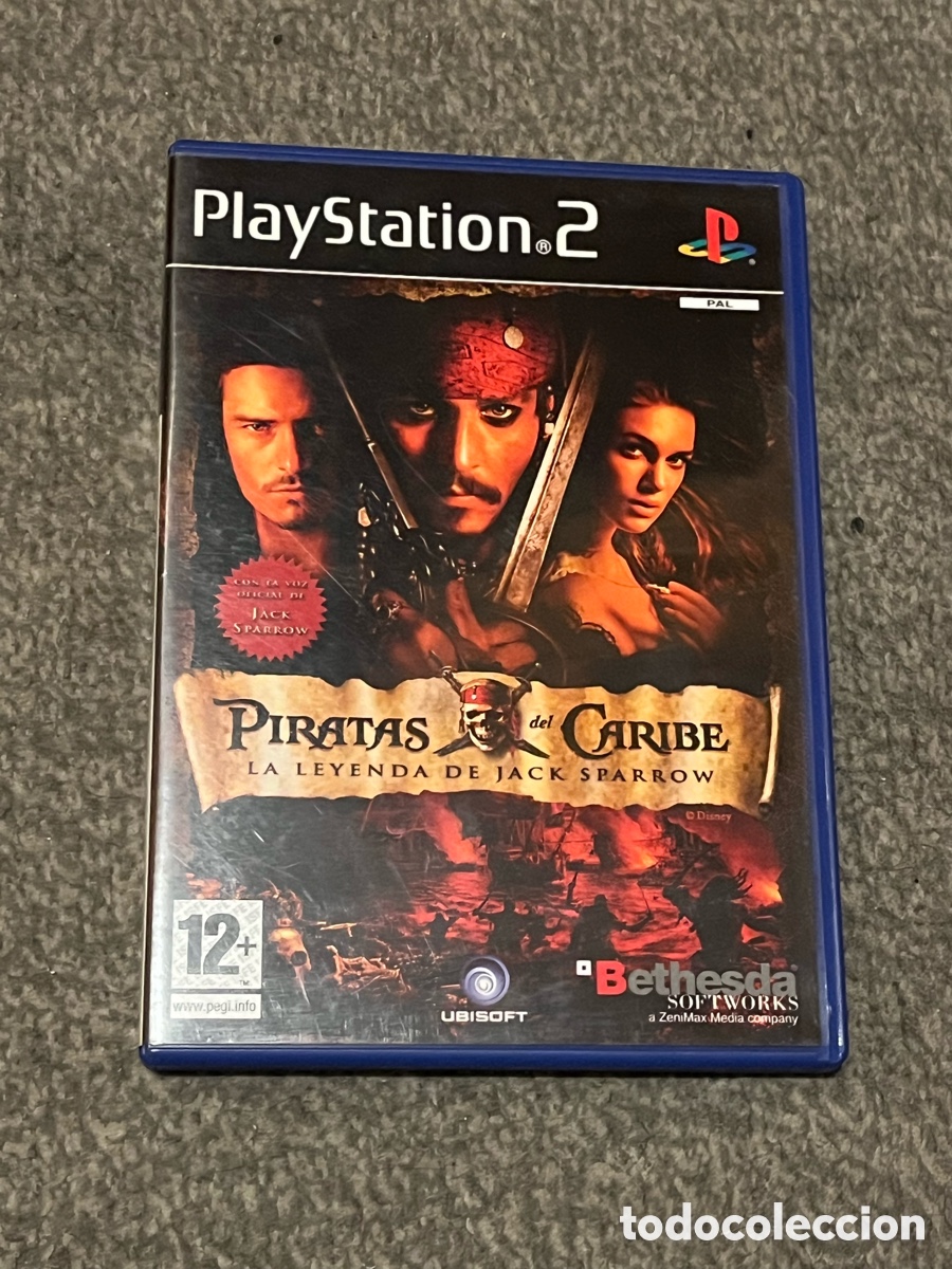 Videojuegos y consolas: PIRATAS DEL CARIBE. La leyenda de Jack Sparrow. PS2. Videojuego para Play Station 2. No probado