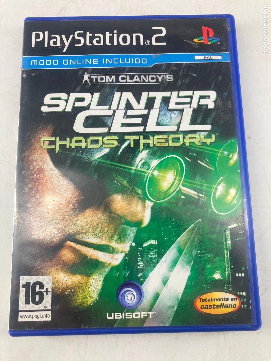 Videojuegos y consolas: SPLINTER CELL CHAOS THEORY - PS2 PLAYSTATION 2 PLAY STATION