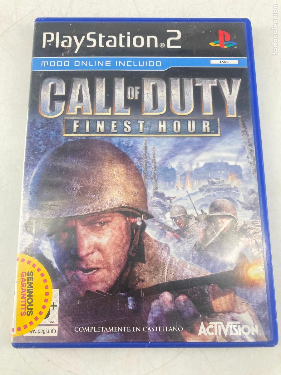 Videojuegos y consolas: CALL OF DUTY FINEST HOUR PS2 PLAYSTATION 2 PLAY STATION