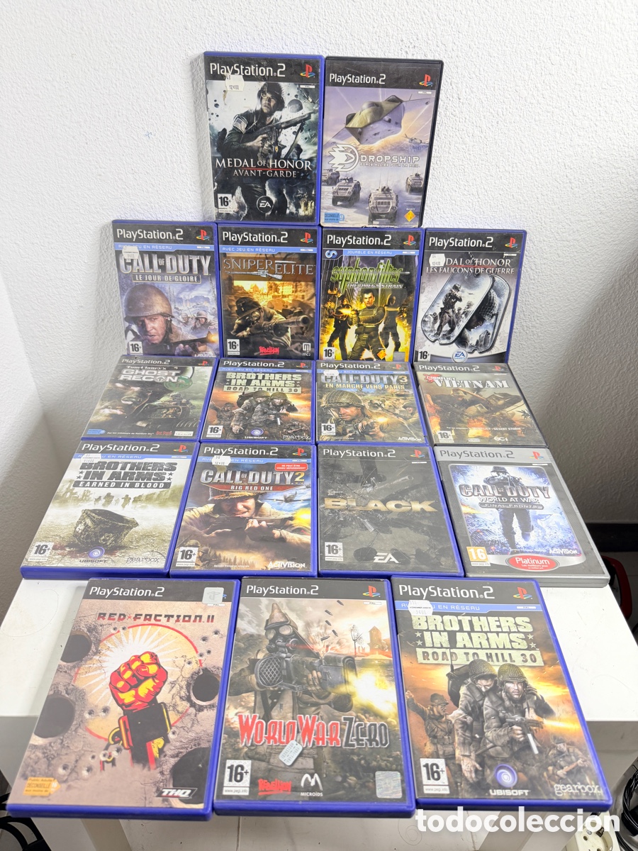 Videojuegos y consolas: Lote 17 Juegos PlayStation 2 Pal France