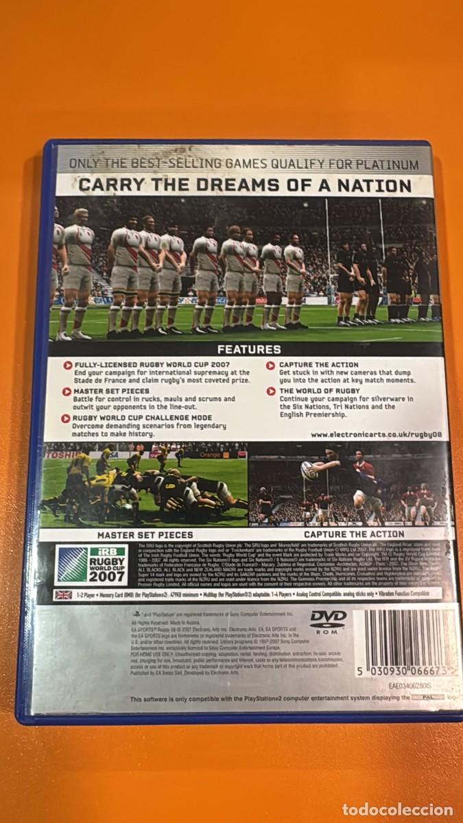 Videojuegos y consolas: Rugby 08 [PS2] IMPORTACI&Oacute;N - Foto 2