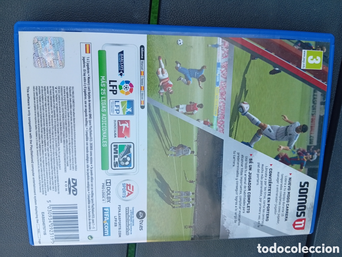 Videojuegos y consolas: FIFA 11 - PS2 - Completo (Ed. Espa&ntilde;a) - Foto 7