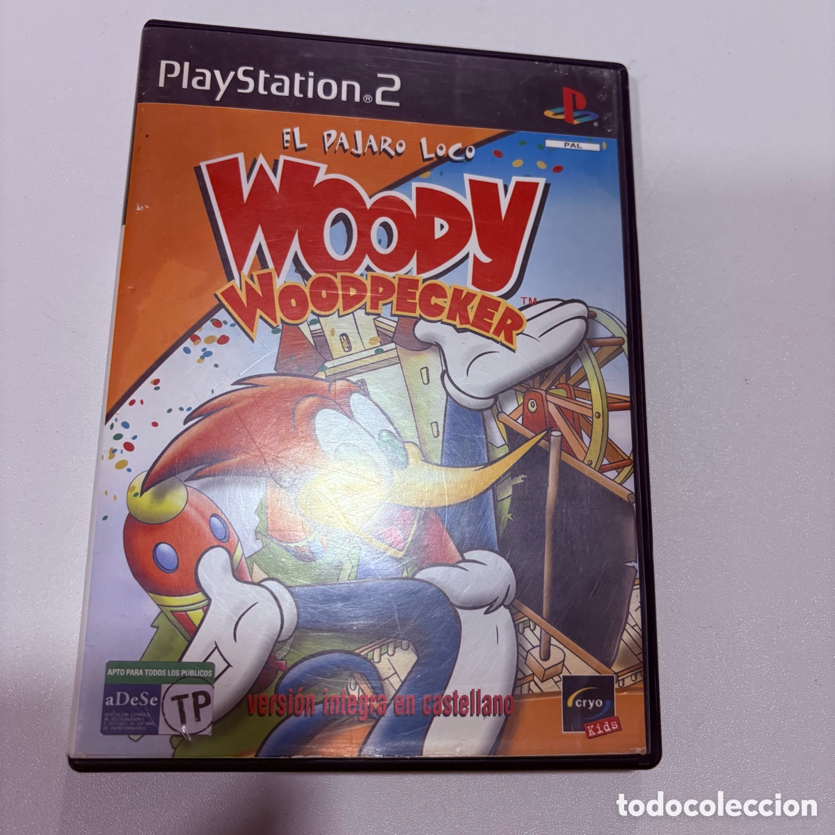 Videojuegos y consolas: juego para la consola ps2 playstation 2 el pajaro loco Woody Woodpecker completo con manual