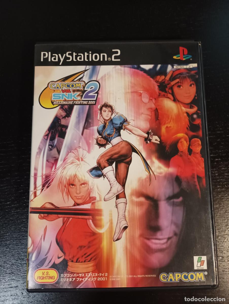 Videojuegos y consolas: Capcom vs. SNK 2 Millionaire Fighting 2001 PS2 japon&eacute;s NTSC-J completo
