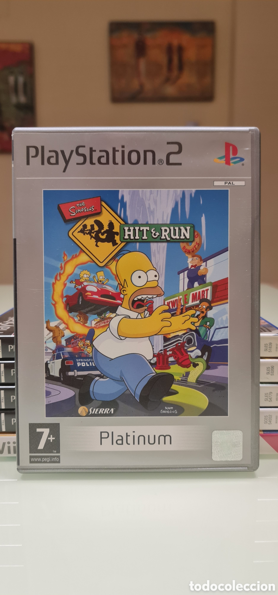 Videojuegos y consolas: The Simpsons Hit & Run (PS2) Pal Espa&ntilde;a