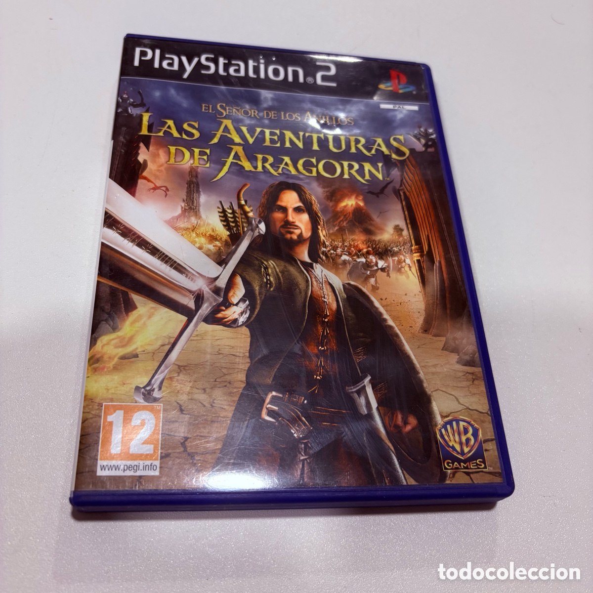 Videojuegos y consolas: juego ps2 playstation 2 las aventuras de aragorn el se&ntilde;or de los anillos completo con manual