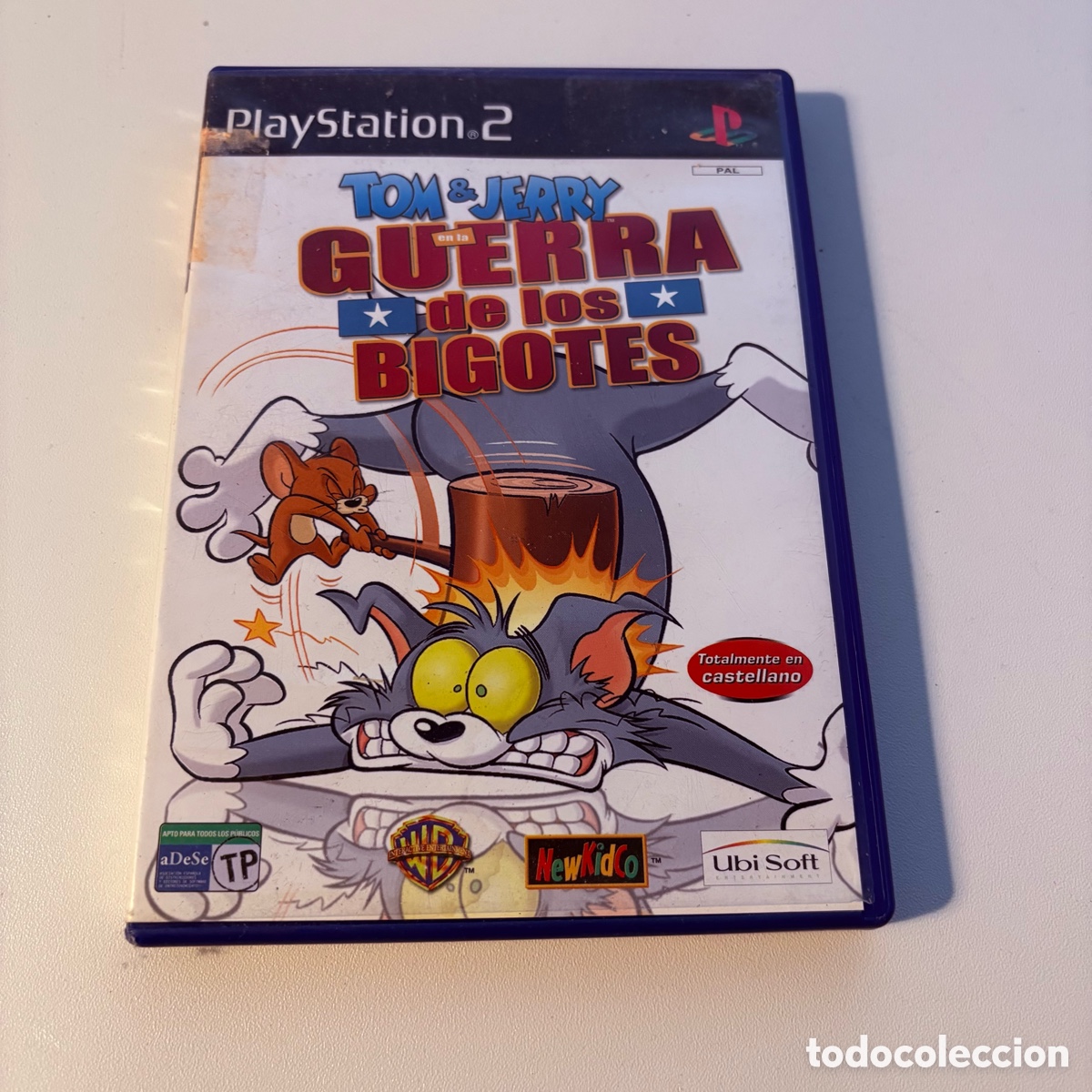 Videojuegos y consolas: juego ps2 playstation 2 tom & jerry la guerra de los bigotes completo con manual