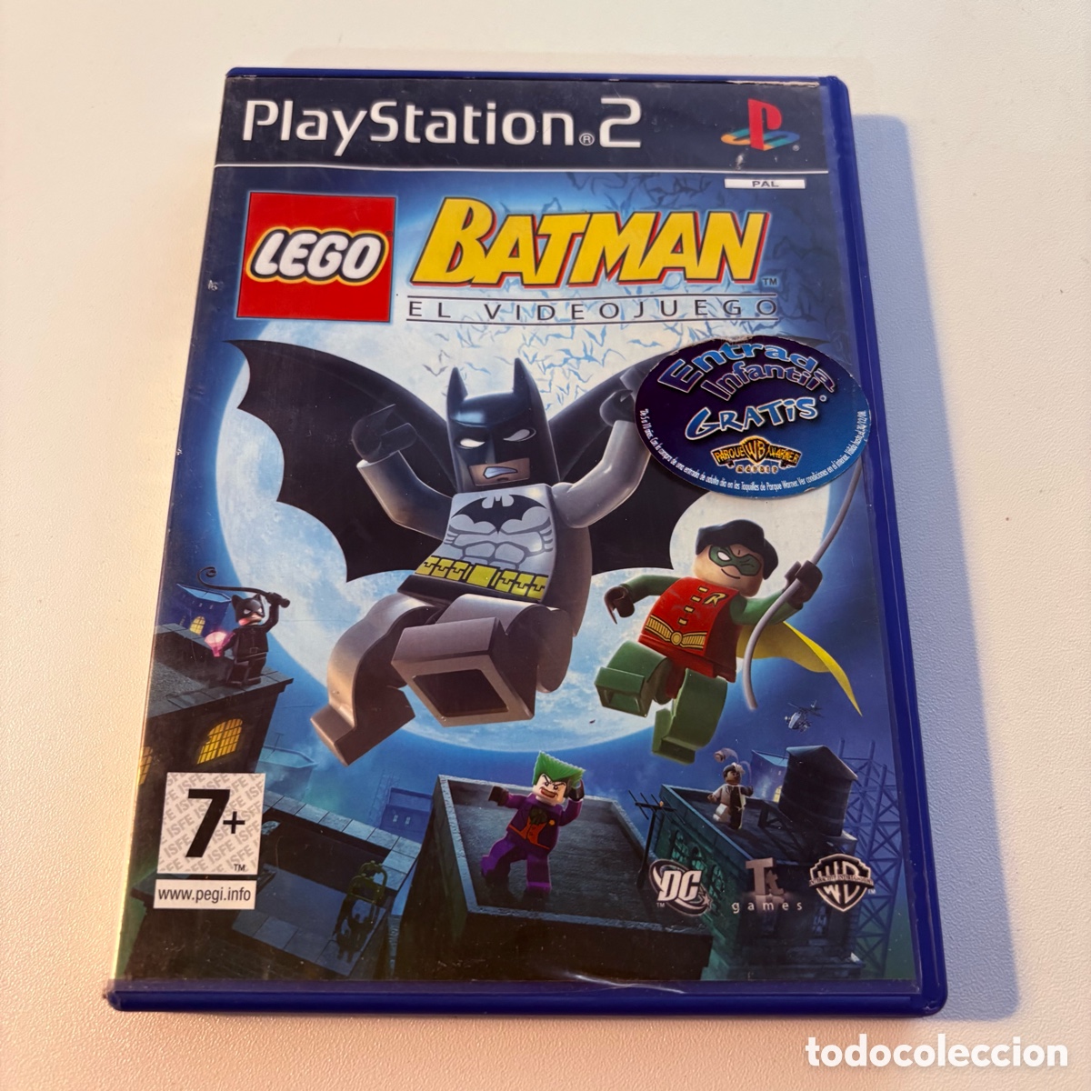 Videojuegos y consolas: juego de la consola playstation 2 ps2 lego batman el video juego con manual y entrada parque warner