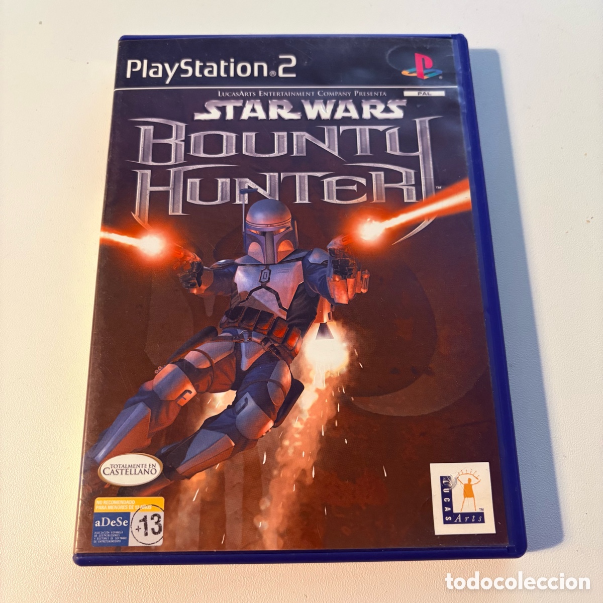 Videojuegos y consolas: juego para la consola playstation 2 ps2 star wars bounty hunter sin manual