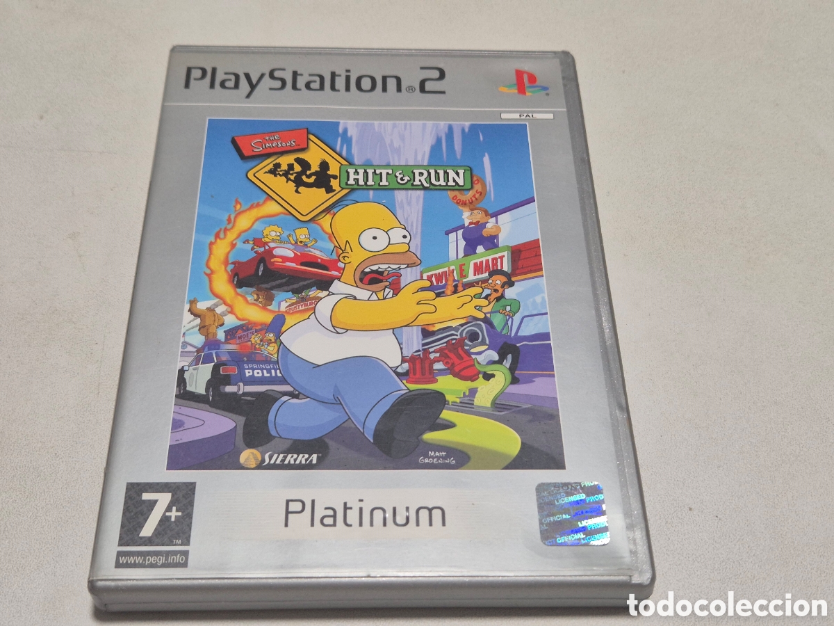 Videojuegos y consolas: The Simpsons Hit & Run Ps2