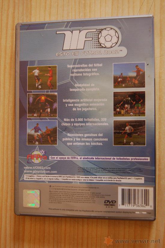 juego para la playstation 2 . esto es futbol . - Comprar ...