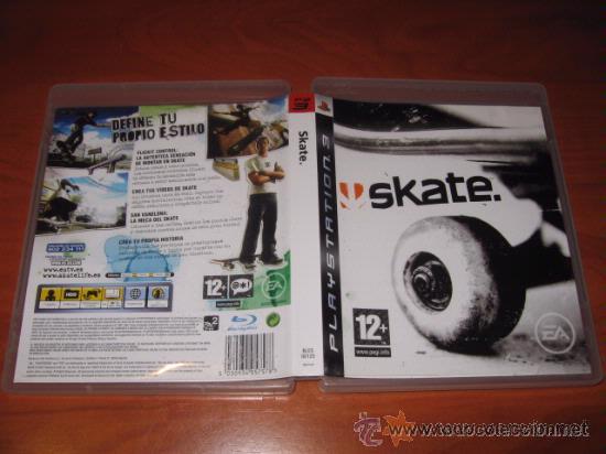 Videojuegos y consolas: SKATE para PS3 PAL ESPA&Ntilde;A Completo / EA - Foto 1
