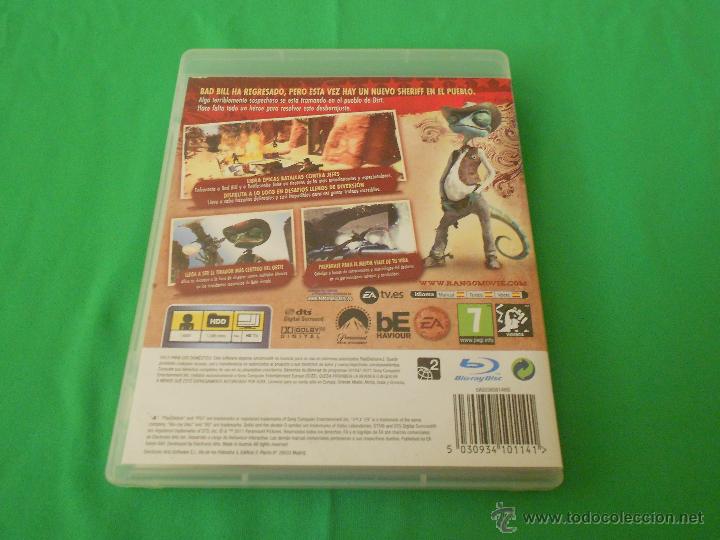 Videojuegos y consolas: RANGO - PS3 - EA - CON INSTRUCCIONES - BAD BILL - Foto 3