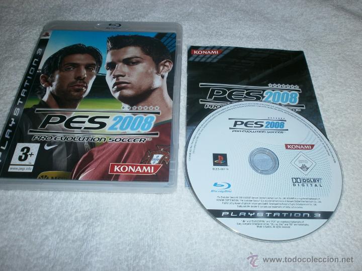 Videojuegos y consolas: PRO EVOLUTION SOCCER 2008 PARA PLAYSTATION 3 COMPLETO - Foto 1