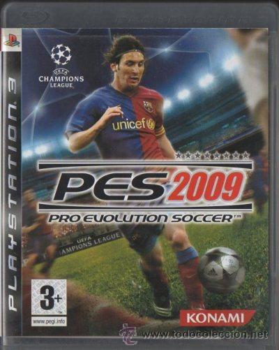 Videojuegos y consolas: PLAY STATION 3. PES 2009. PRO EVOLUTION SOCCER 2009. COMPLETO.   VIDJUEG-059 - Foto 1