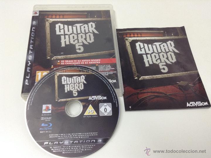 Videojuegos y consolas: GUITAR HERO 5 - Foto 1