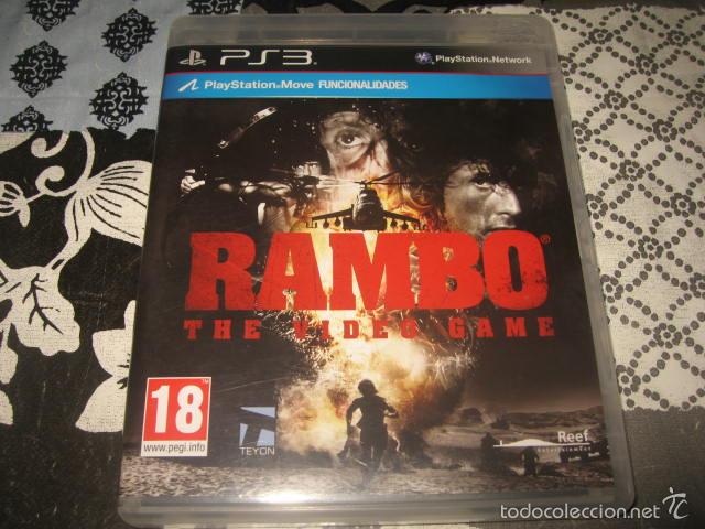 rambo ps3 game