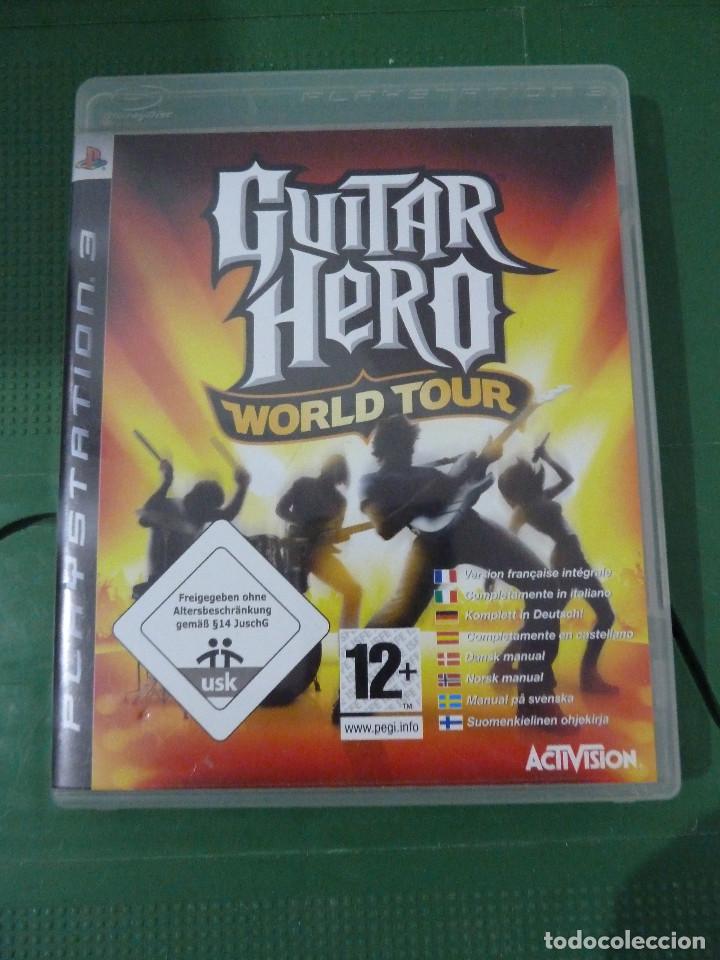 guitar hero ps3 world tour