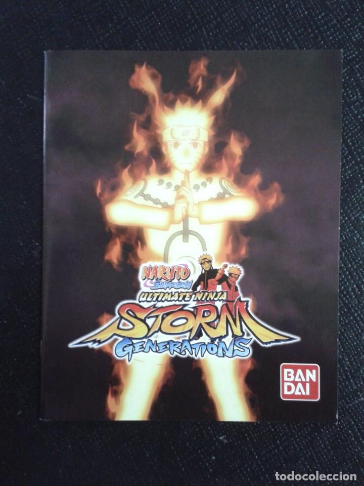 Videojuegos y consolas: NARUTO STORM GENERATION (MANUAL INSTRUCCIONES) - Foto 1