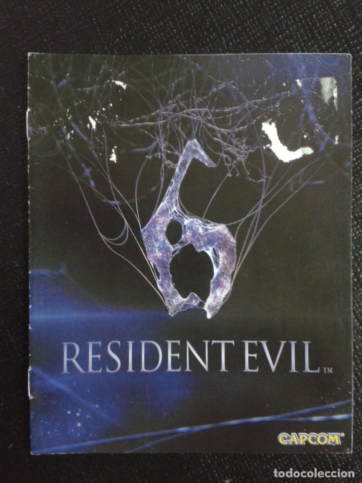 Videojuegos y consolas: RESIDENT EVIL 6 (MANUAL INSTRUCCIONES) - Foto 1