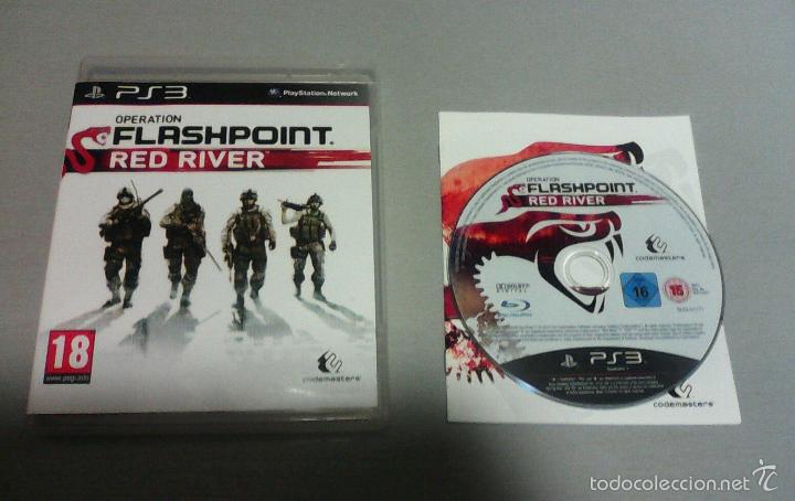 Videojuegos y consolas: Operation flashpoint red river ps3 pal/espa&ntilde;a - Foto 1