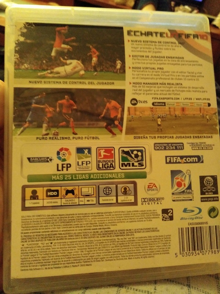 Videojuegos y consolas: Juego ps3 fifa 10 - Foto 3