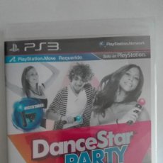Videojuegos y Consolas: DANCESTAR DANCE STAR PARTY PS3 PLAYSTATION 3 NUEVO PRECINTADO MOVE REQUERIDO. Lote 128472107